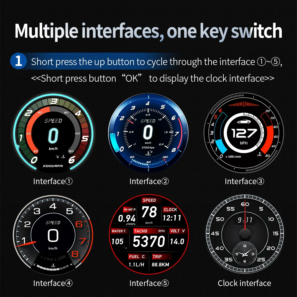 F10 OBD2 GPS Автомобильный датчик HUD навигация проекционный дисплей цифровой проекционный Спидометр Turbo Температура масла автомобильный компью...
F10 OBD2 GPS Автомобильный датчик HUD навигация проекционный дисплей цифровой проекционный Спидометр Turbo Температура масла автомобильный компью...