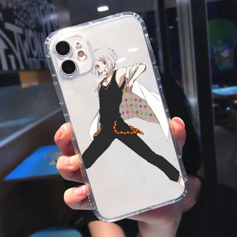 Anime JUUZOU SUZUYA Tokyo Ghouls Phone Case Transparent for iPhone 11 12 mini pro XS MAX 8 7 6 6S Plus X 5S SE 2020 XR
Anime JUUZOU SUZUYA Tokyo Ghouls Phone Case Transparent for iPhone 11 12 mini pro XS MAX 8 7 6 6S Plus X 5S SE 2020 XR