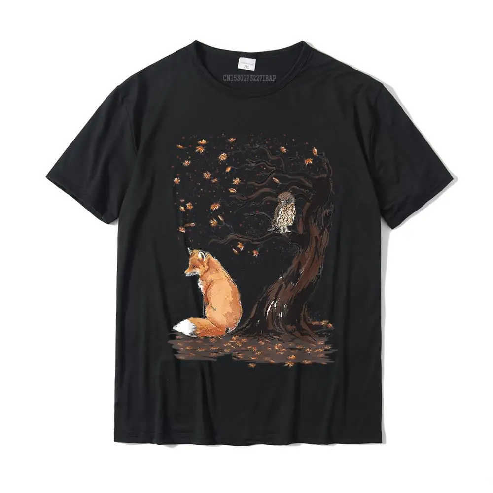 Fox And Owl On The Tree Animal Lover Cute Autumn Leaves T-Shirt Cotton Men Tops & Tees Fitness Tight T Shirts Party Brand New
Fox And Owl On The Tree Animal Lover Cute Autumn Leaves T-Shirt Cotton Men Tops & Tees Fitness Tight T Shirts Party Brand New