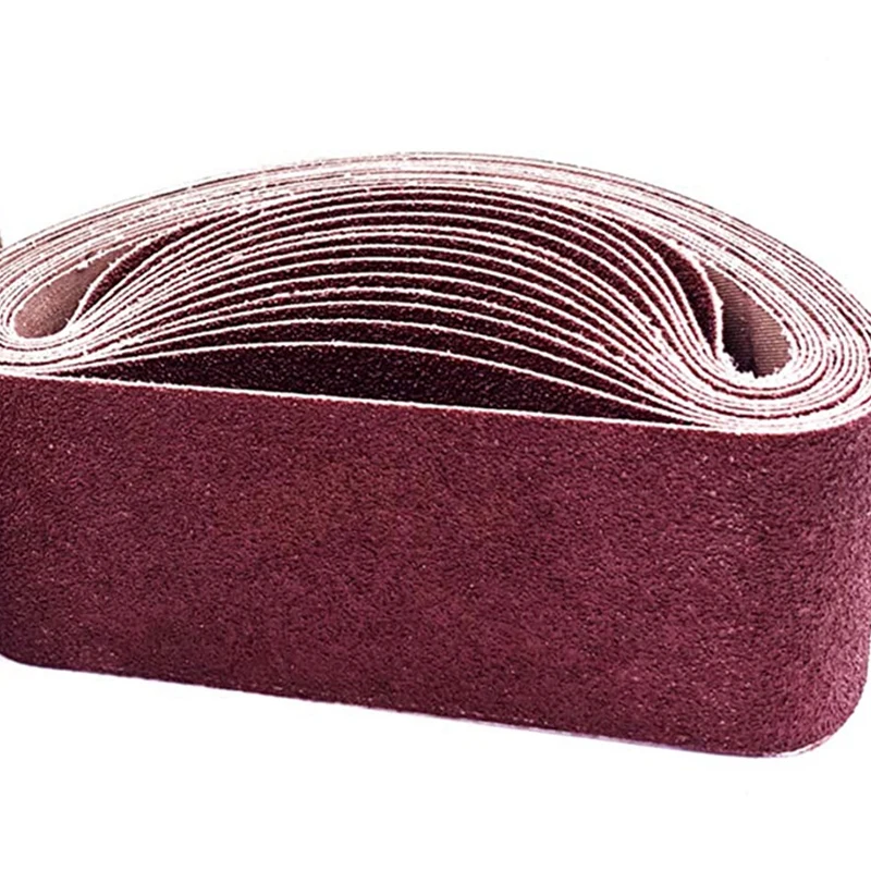 3 x 21-Inch Sanding Belts for Belt Sander (6 Each of 40 80 120 240 Grits) Abrasive Sandpaper, 24 Pack
3 x 21-Inch Sanding Belts for Belt Sander (6 Each of 40 80 120 240 Grits) Abrasive Sandpaper, 24 Pack
