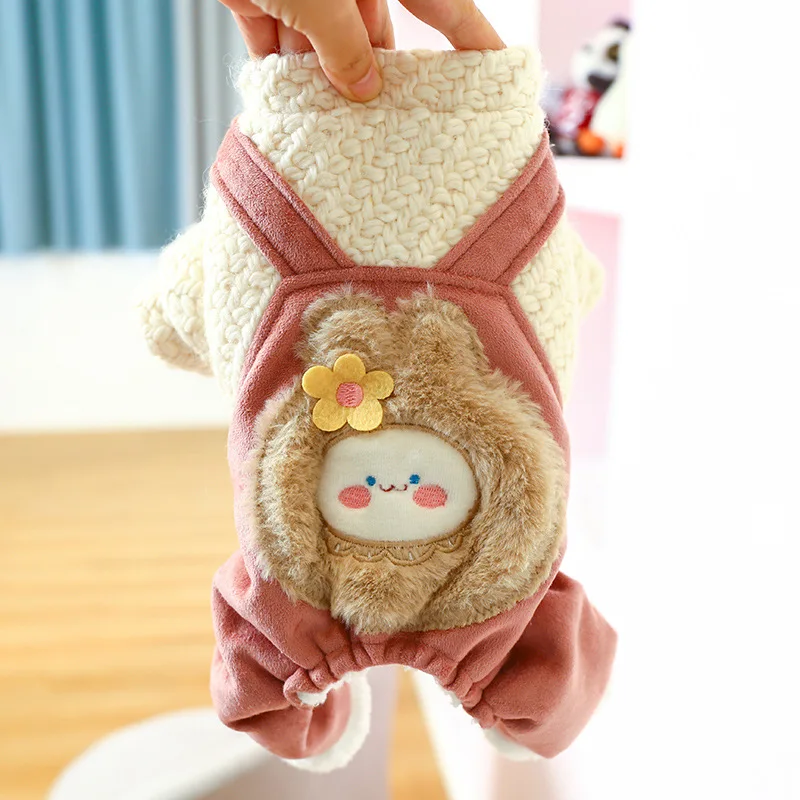 Winter Pet Jumpsuit Dog Clothes Four Leg Warm Dog Clothing Coat Outfit Doggie Puppy Yorkshire Costume Overalls Pet Products 
Winter Pet Jumpsuit Dog Clothes Four Leg Warm Dog Clothing Coat Outfit Doggie Puppy Yorkshire Costume Overalls Pet Products