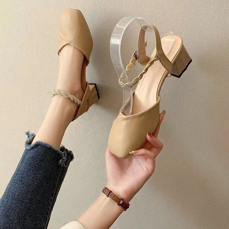 2021 Ladies Sandals Shoes Closed Toe Platform Shoes With Suit Female Beige New Comfort Chinese High School Girl Open Adult
2021 Ladies Sandals Shoes Closed Toe Platform Shoes With Suit Female Beige New Comfort Chinese High School Girl Open Adult