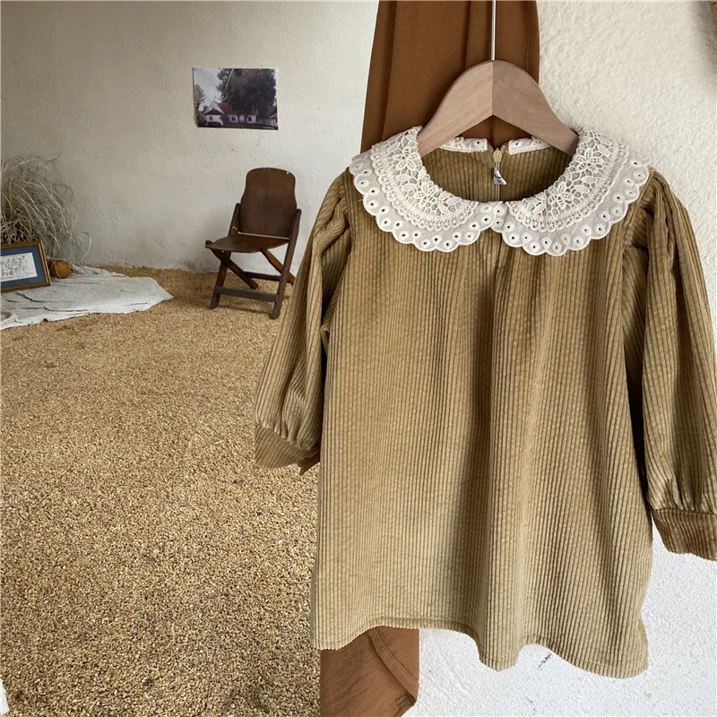 Girls' Autumn and Winter New Dress Baby Girls Sweet and Lovely Lace Corduroy Dress
Girls' Autumn and Winter New Dress Baby Girls Sweet and Lovely Lace Corduroy Dress