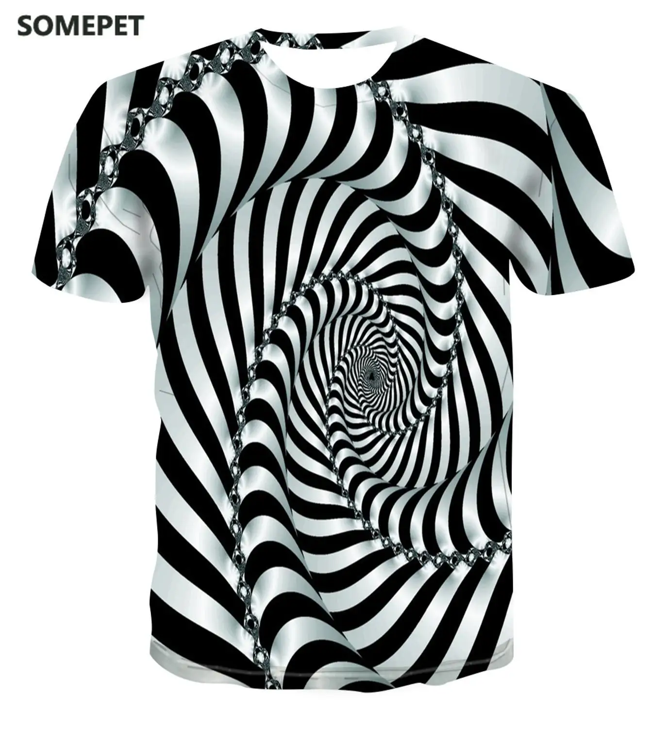 Hot Selling New Printing T-Shirt Creative Design Vertigo Top Men'S Short Sleeve Fashion Trend Versatile Street Style Han
Hot Selling New Printing T-Shirt Creative Design Vertigo Top Men'S Short Sleeve Fashion Trend Versatile Street Style Han