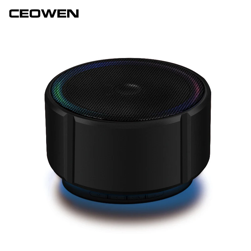 CEOWEN беспроводной Bluetooth динамик портативный мини сабвуфер HIFI Звук 300 мАч поддержка