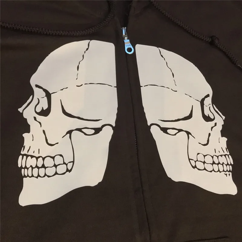 Women Spring Casual Hoodies Punk Graphic Skull Print Long Sleeve Loose Zip Hooded Sweatshirts Streetwear Y2K Aesthetic Clothes
Women Spring Casual Hoodies Punk Graphic Skull Print Long Sleeve Loose Zip Hooded Sweatshirts Streetwear Y2K Aesthetic Clothes