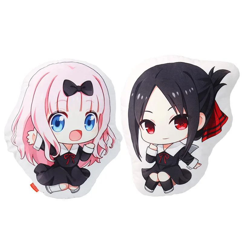 Kaguya-sama, игрушка-подушка с надписью «Love Is War», Shinomiya Kaguya Fujiwara Chika, короткая плюшевая кукла, двухсторонняя наволочка, 50 см
Kaguya-sama, игрушка-подушка с надписью «Love Is War», Shinomiya Kaguya Fujiwara Chika, короткая плюшевая кукла, двухсторонняя наволочка, 50 см
