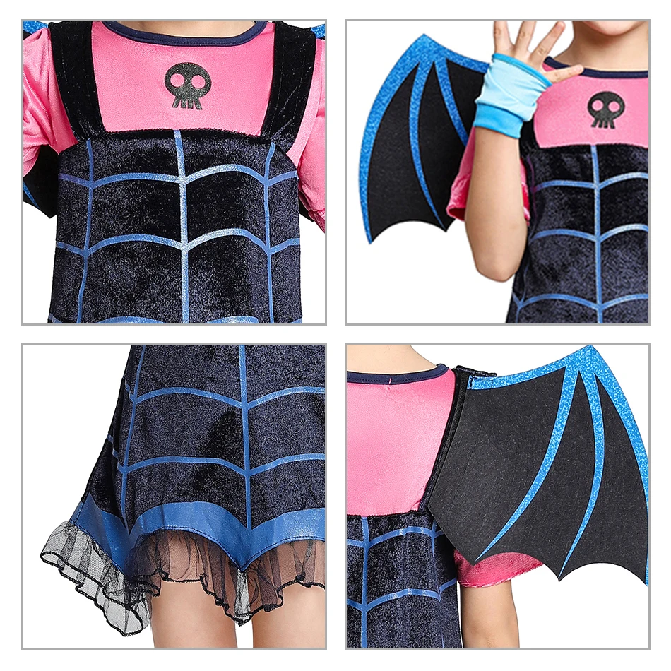 Girls Halloween Costume Cosplay Cartoon Girls Dress Up Fancy Carnival Party Design Chlidren Halloween Clothes
Girls Halloween Costume Cosplay Cartoon Girls Dress Up Fancy Carnival Party Design Chlidren Halloween Clothes