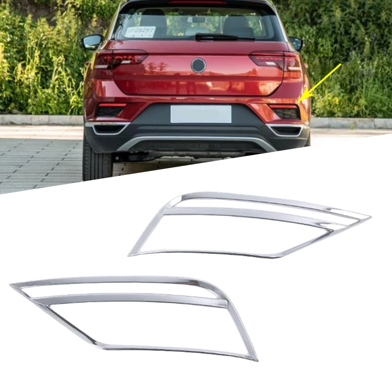 For Volkswagen T-ROC TROC 2017-2019 ABS Chrome Rear Reflector Fog Light Lamp Cover Sticker Decoration Trim Accessories 2pcs
For Volkswagen T-ROC TROC 2017-2019 ABS Chrome Rear Reflector Fog Light Lamp Cover Sticker Decoration Trim Accessories 2pcs