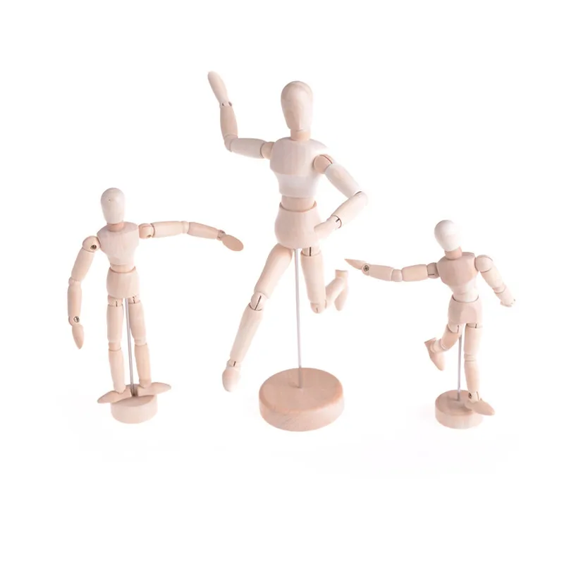 Fahsion Wooden Human Mannequin Manikin Sketch Model Art Unisex Model
Fahsion Wooden Human Mannequin Manikin Sketch Model Art Unisex Model