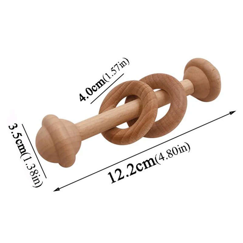 Baby Toys Wooden Rattles High Quality Safety Newborn Toy Solid Color Exquisite Baby Gift Saturn Bed Bell No Paint
Baby Toys Wooden Rattles High Quality Safety Newborn Toy Solid Color Exquisite Baby Gift Saturn Bed Bell No Paint