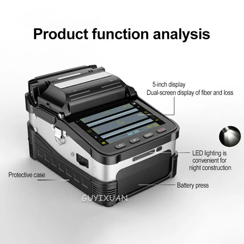 Optical fiber fusion splicer, electrode fusion splicer, automatic fusion splicer, optical fiber fusion splicer
Optical fiber fusion splicer, electrode fusion splicer, automatic fusion splicer, optical fiber fusion splicer