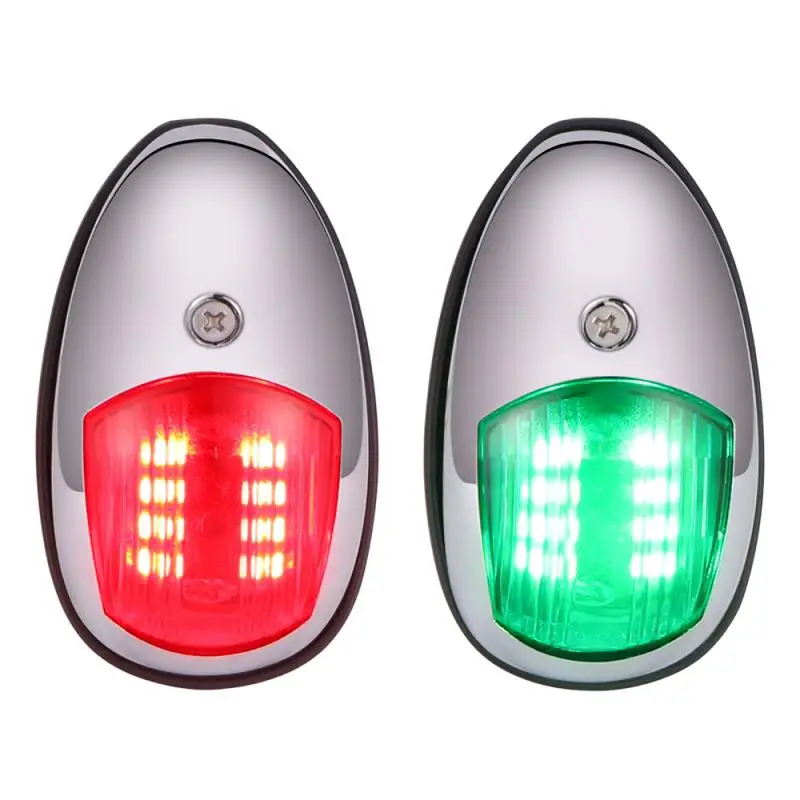 Navigation Light 12V 8LED car yacht stainless steel LED navigation lights red and green signal lichter navy guide ship
Navigation Light 12V 8LED car yacht stainless steel LED navigation lights red and green signal lichter navy guide ship