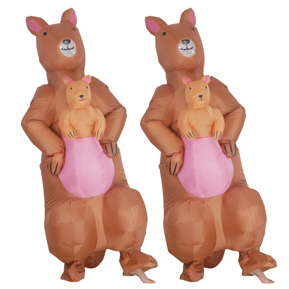 Fancy Animal Kangaroo Inflatable Costumes Carnival Party Halloween Cosplay Costumes for Adult Man Women Funny Birthday Gifts
Fancy Animal Kangaroo Inflatable Costumes Carnival Party Halloween Cosplay Costumes for Adult Man Women Funny Birthday Gifts