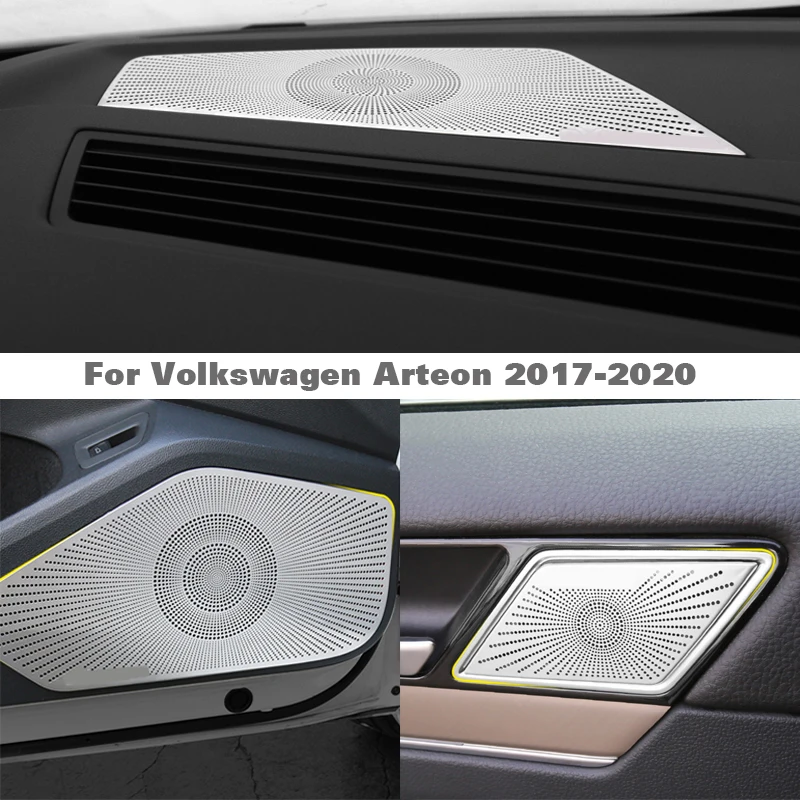 For VW Volkswagen Arteon 2017 2018 2019 2020 Car Door Loudspeaker Sound Chrome Speaker Cover Trim Frame Sticker Interior
For VW Volkswagen Arteon 2017 2018 2019 2020 Car Door Loudspeaker Sound Chrome Speaker Cover Trim Frame Sticker Interior