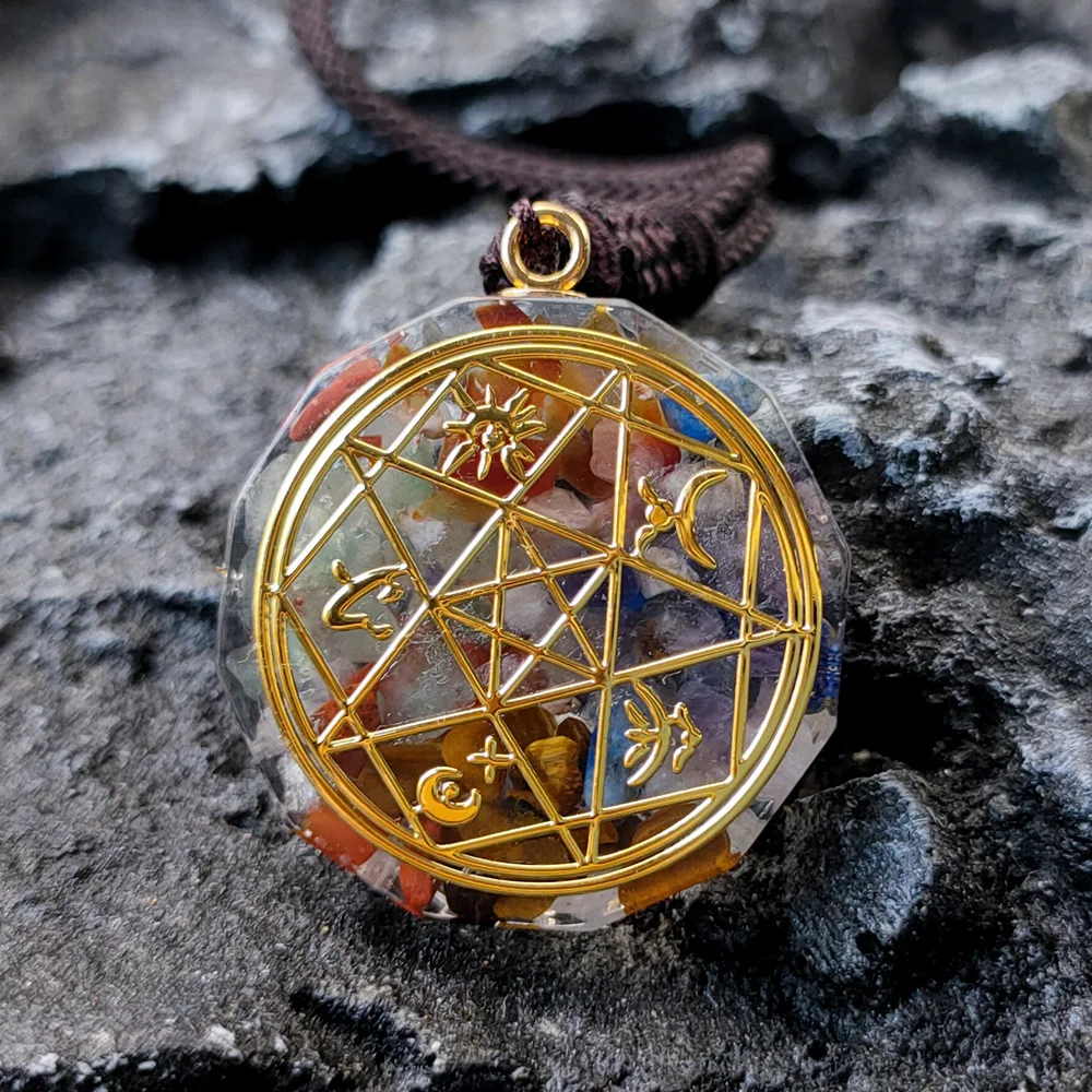 Orgonite Tree of Life Pendant Necklace Metatron Cube Resin Healing Crystal Sacred Geometry Chakra Necklaces Meditation Jewelry
Orgonite Tree of Life Pendant Necklace Metatron Cube Resin Healing Crystal Sacred Geometry Chakra Necklaces Meditation Jewelry
