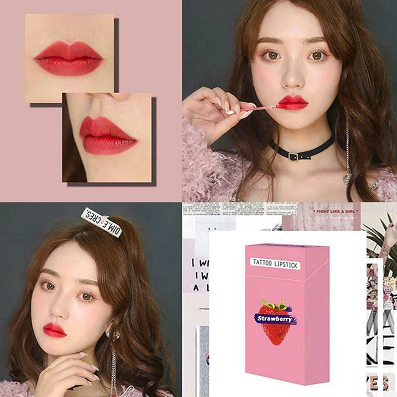 20pcs/set Lipstick Cigarette Case Cotton Swab Lipsticks Microbrush Long Lasting Waterproof Disposable Brushes Swab Lipstick
20pcs/set Lipstick Cigarette Case Cotton Swab Lipsticks Microbrush Long Lasting Waterproof Disposable Brushes Swab Lipstick
