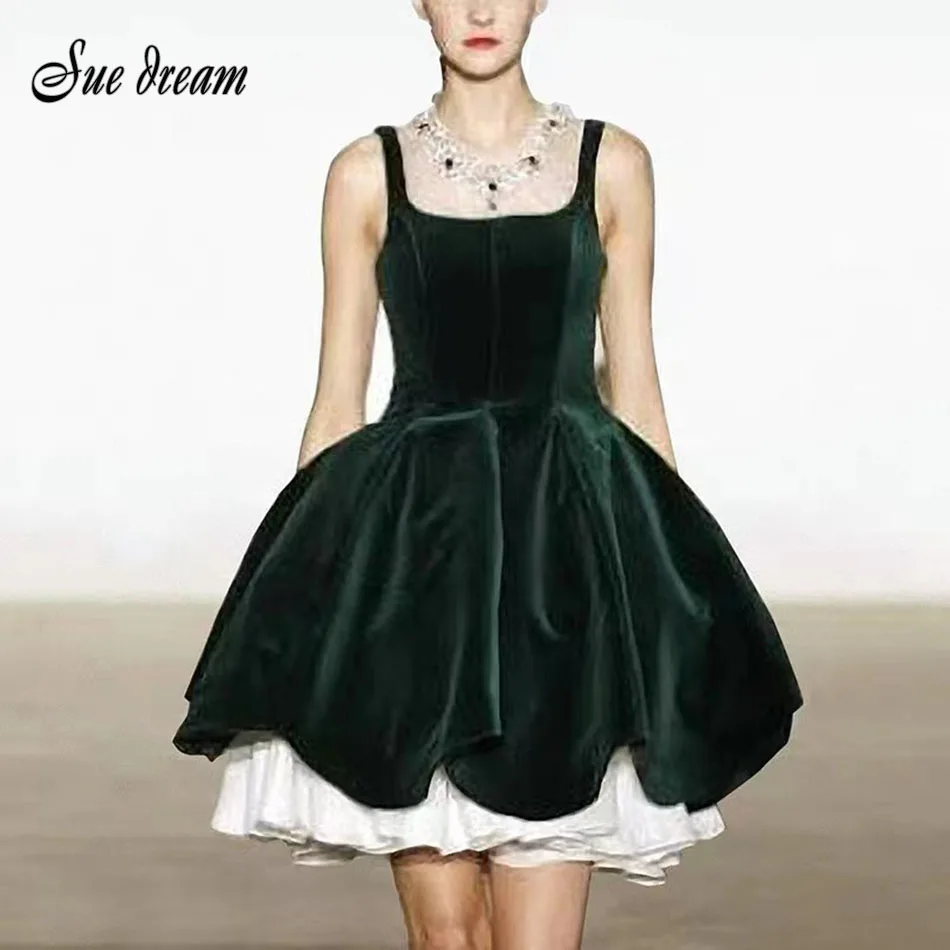Vintage Velvet Bud Ball Gown Dress 2021 New Summer Women's Sexy Sleeveless Celebrity Runway Party Dress Vestido
Vintage Velvet Bud Ball Gown Dress 2021 New Summer Women's Sexy Sleeveless Celebrity Runway Party Dress Vestido