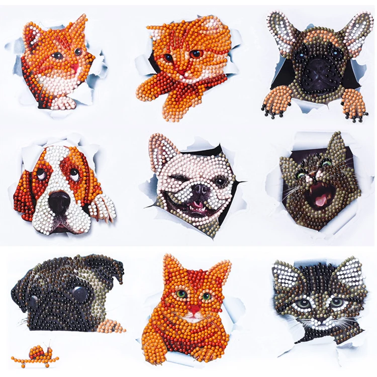 3D Cute Little Tiger Picture Diamond Painting Cute Dog Pet Diamond Embroidery Leisure Children Diamond Mosaic Cross Stitch
3D Cute Little Tiger Picture Diamond Painting Cute Dog Pet Diamond Embroidery Leisure Children Diamond Mosaic Cross Stitch