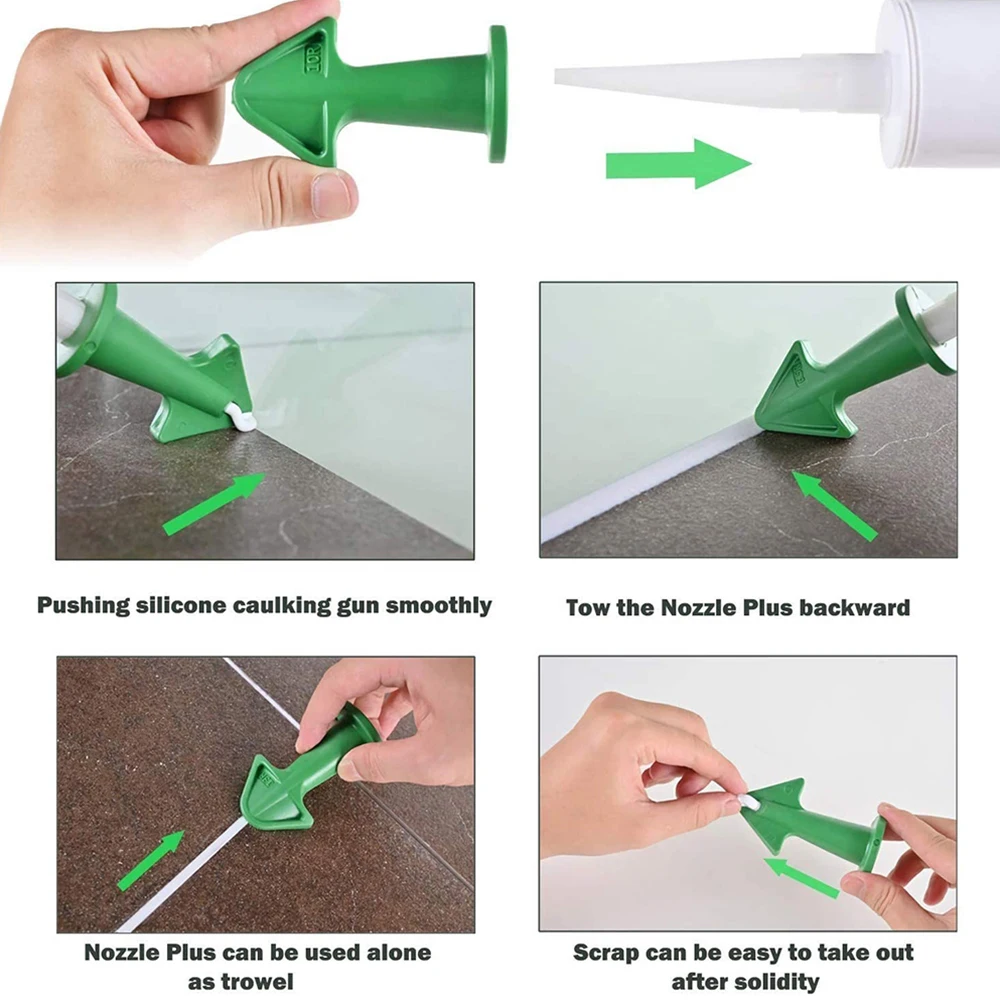 13Pcs Hand Caulking Tool Kit Silicone Sealant Finishing Tool Caulk Nozzle Applicator Finishing Tool for Kitchen Bathroom Window
13Pcs Hand Caulking Tool Kit Silicone Sealant Finishing Tool Caulk Nozzle Applicator Finishing Tool for Kitchen Bathroom Window