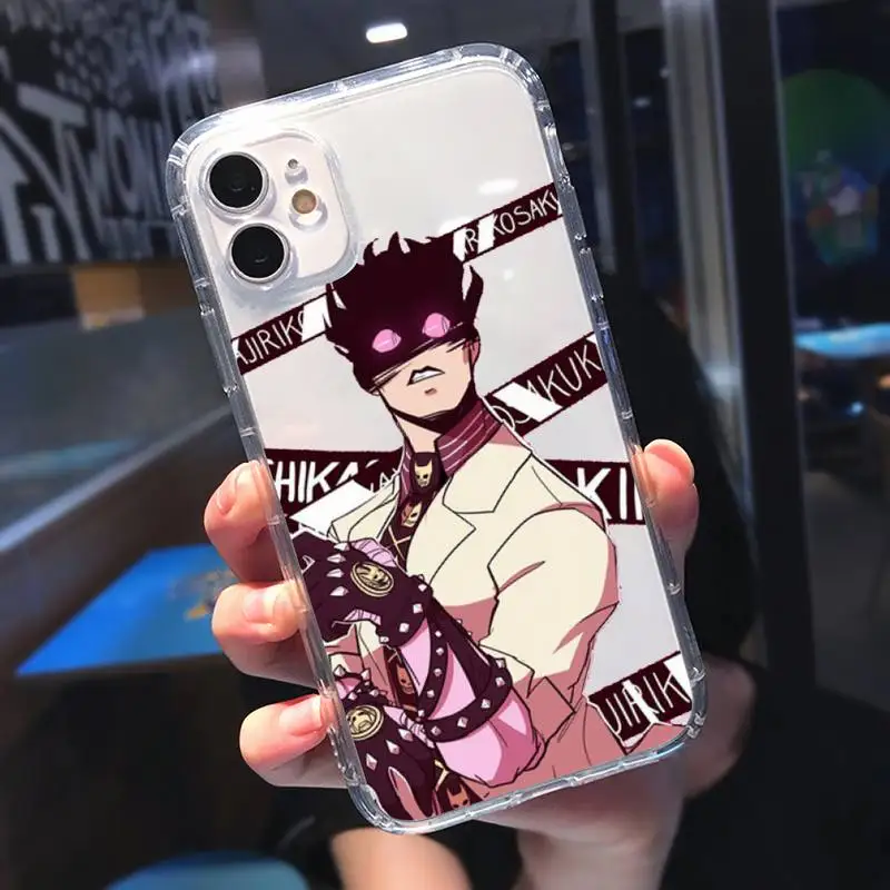 Anime JoJo Killer Queen Phone Case Transparent soft For iphone 5 5s 5c se 6 6s 7 8 11 12 plus mini x xs xr pro max
Anime JoJo Killer Queen Phone Case Transparent soft For iphone 5 5s 5c se 6 6s 7 8 11 12 plus mini x xs xr pro max