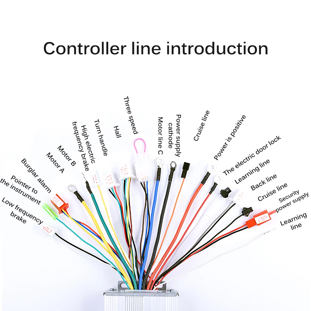 Electric Scooter Brushless Motor 48V500W12 Brushless Motor Speed Controller Electric Vehicle Controller Dual Mode Controller
Electric Scooter Brushless Motor 48V500W12 Brushless Motor Speed Controller Electric Vehicle Controller Dual Mode Controller