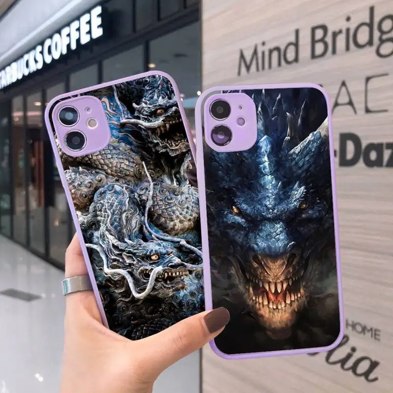 Dragon Chinese style flame cool Phone Case Matte Transparent for iPhone 7 8 11 12 s mini pro X XS XR MAX Plus cover funda 
Dragon Chinese style flame cool Phone Case Matte Transparent for iPhone 7 8 11 12 s mini pro X XS XR MAX Plus cover funda