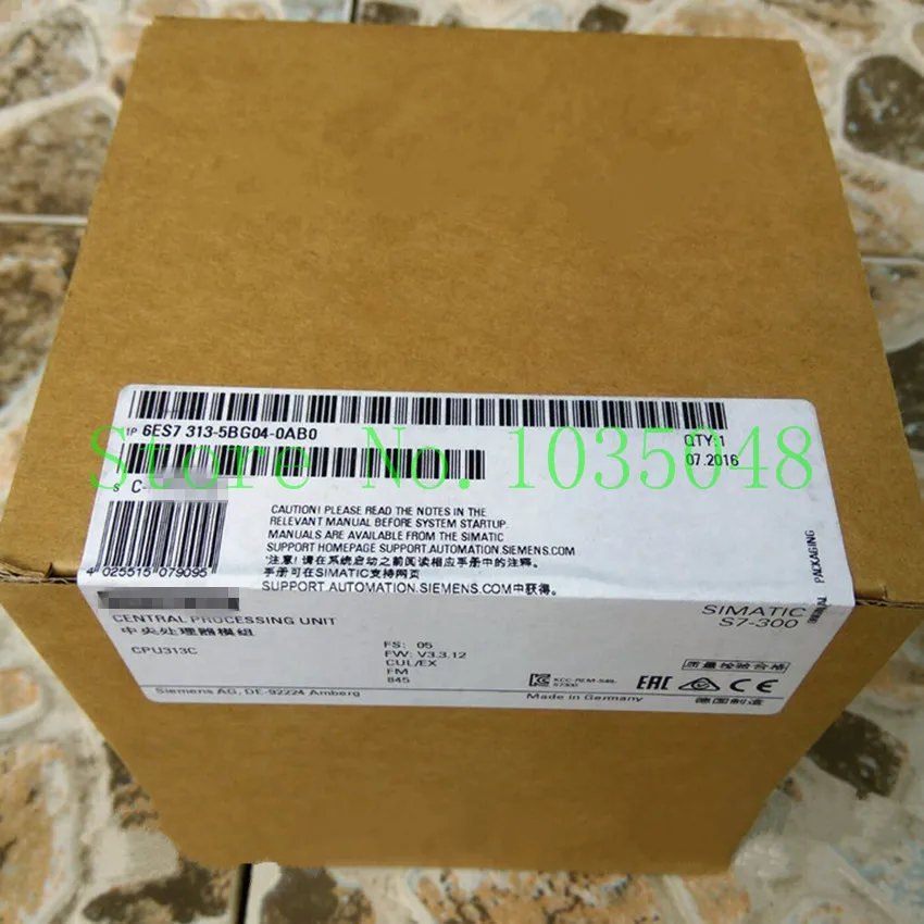1PC 6ES7 313-5BG04-0AB0 6ES7313-5BG04-0AB0 New and Original Priority use of DHL delivery #2
1PC 6ES7 313-5BG04-0AB0 6ES7313-5BG04-0AB0 New and Original Priority use of DHL delivery #2