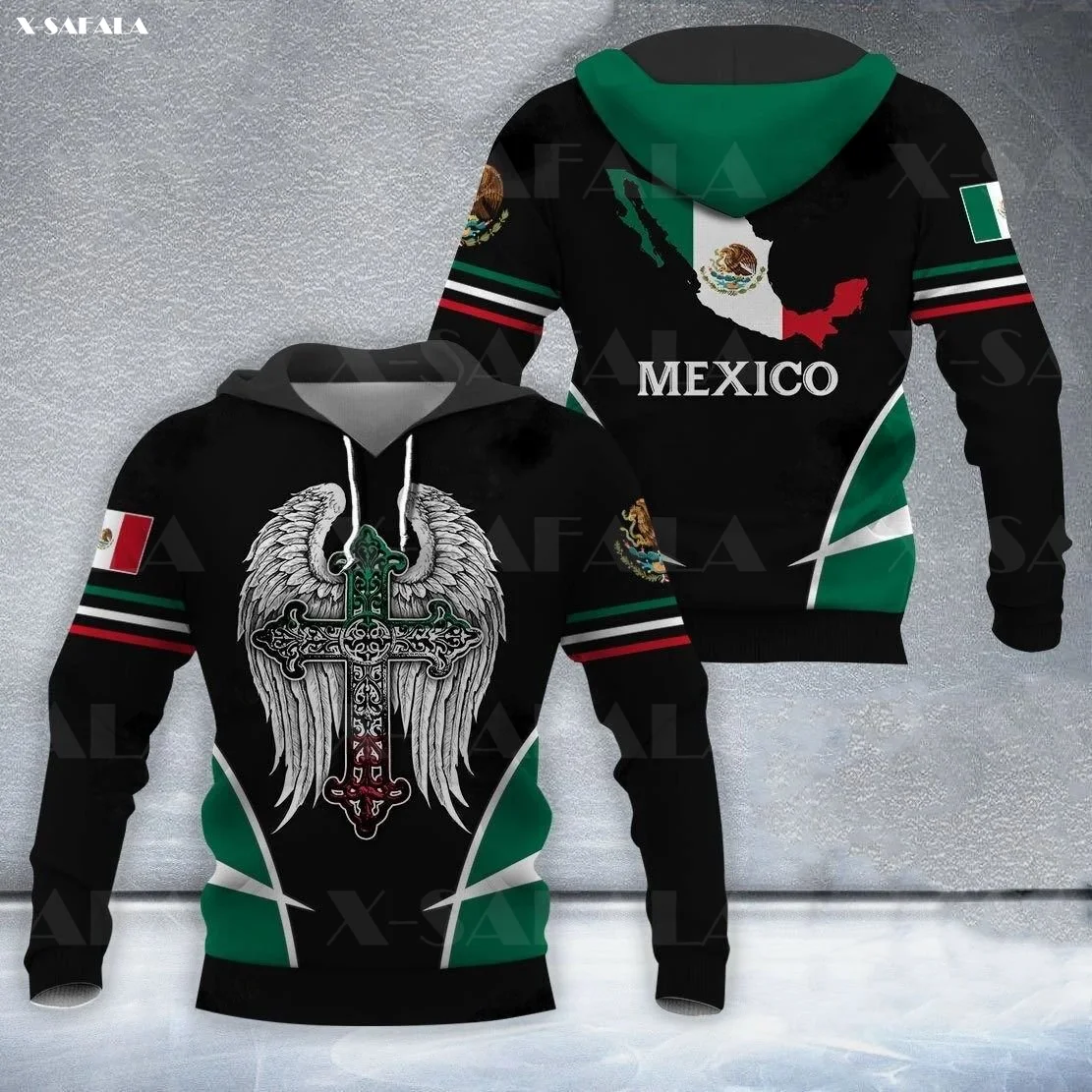 MEXICO Eagle Wings Cross Jesus 3D Print Zipper Hoodie Man Female Pullover Sweatshirt Hooded Jacket Jersey Tracksuits
MEXICO Eagle Wings Cross Jesus 3D Print Zipper Hoodie Man Female Pullover Sweatshirt Hooded Jacket Jersey Tracksuits