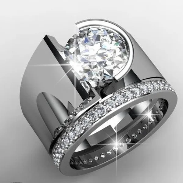 Luxury Silver Plated White CZ Stone Ring Mico Paved Rhinestone Rings for Women Wedding Party Delicate Jewelry Gift B4P749
Luxury Silver Plated White CZ Stone Ring Mico Paved Rhinestone Rings for Women Wedding Party Delicate Jewelry Gift B4P749