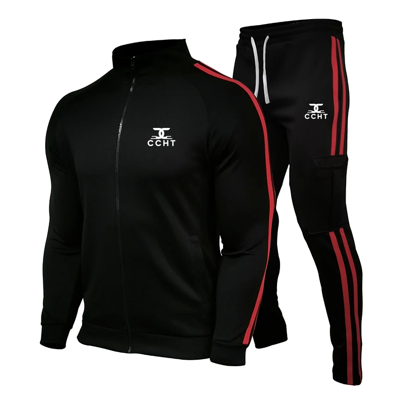 Gyms Spring Male Jacket + Pants Casual Track Suit Men Zipper Cardigan Tracksuits 2020 Spring Autumn New Sportswear Men's Fitness
Gyms Spring Male Jacket + Pants Casual Track Suit Men Zipper Cardigan Tracksuits 2020 Spring Autumn New Sportswear Men's Fitness
