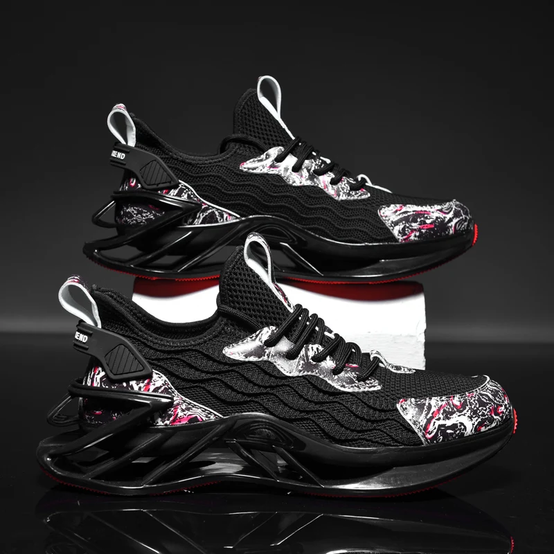 2021 summer breathable thin section low-cut breathable sports blade shoes mesh new shock-absorbing running men's shoes
2021 summer breathable thin section low-cut breathable sports blade shoes mesh new shock-absorbing running men's shoes