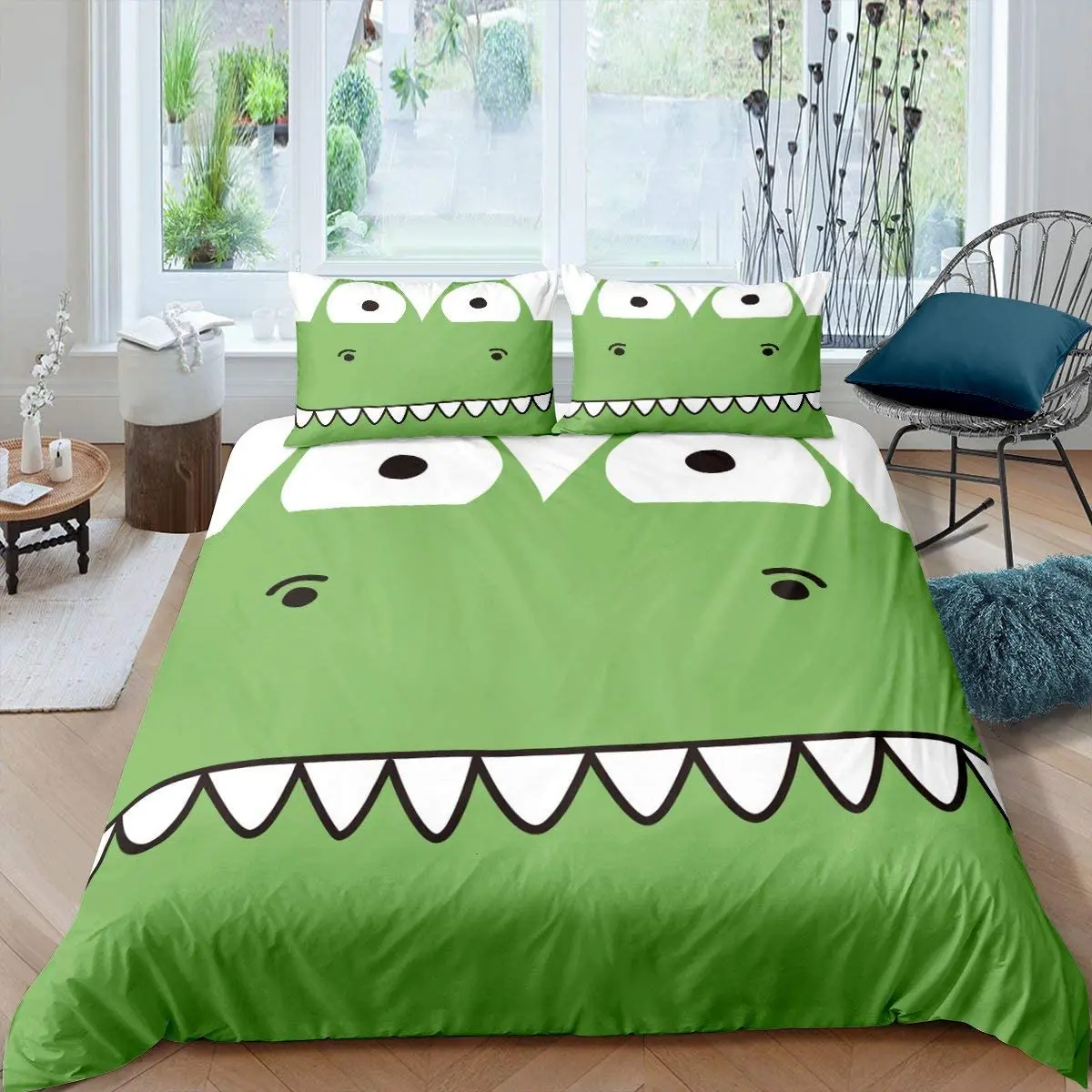 Nursery Crocodile Comforter Cover Cartoon Crocodile Bedding Set Rodents Wild Animal Duvet Cover For Kids Boys Girls
Nursery Crocodile Comforter Cover Cartoon Crocodile Bedding Set Rodents Wild Animal Duvet Cover For Kids Boys Girls