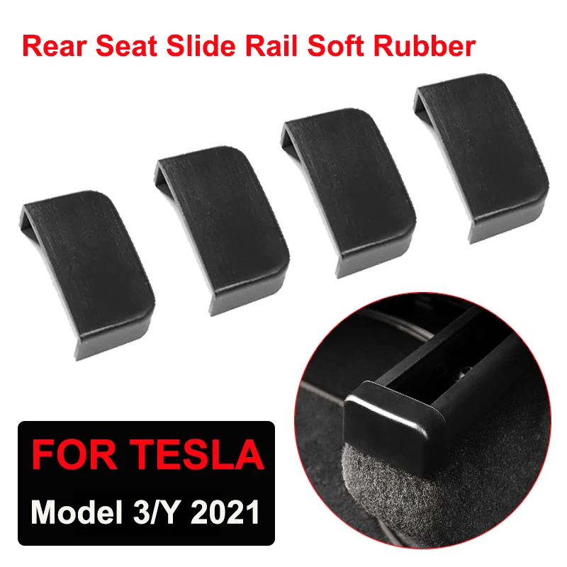 Car Interior Function For Tesla Model 3/Y 2021 Rear Seat Slide Rail Anti-Kick Soft Rubber Plug Protection Car Accessories
Car Interior Function For Tesla Model 3/Y 2021 Rear Seat Slide Rail Anti-Kick Soft Rubber Plug Protection Car Accessories