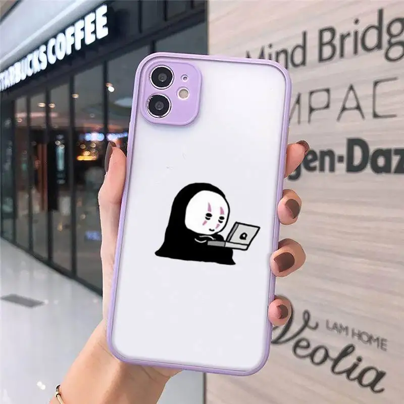 Faceless man Phone Case For iPhone 12 11 Mini Pro XR XS Max 7 8 Plus X Matte transparent Purple Back Cover
Faceless man Phone Case For iPhone 12 11 Mini Pro XR XS Max 7 8 Plus X Matte transparent Purple Back Cover