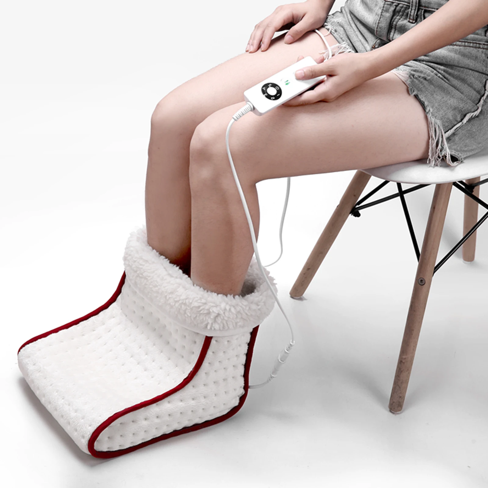 Electric Foot Warmer & Massager Feet Warmer Hot Feet Massage, Washable Detachable Inner Fleece Lining with Handheld Controller
Electric Foot Warmer & Massager Feet Warmer Hot Feet Massage, Washable Detachable Inner Fleece Lining with Handheld Controller