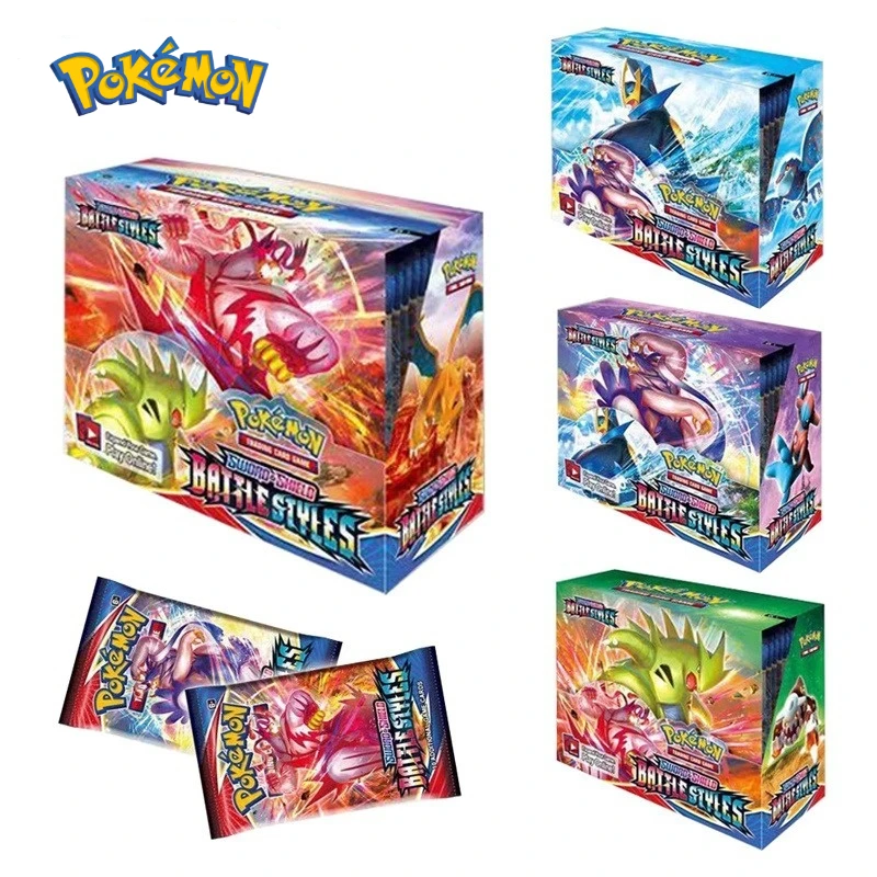 NEW 360pcs Pokemon Cards Newest Sword and Shield Battle Styles English Sealed Trading TAKARA TOMY Card Collection Christmas Toys
NEW 360pcs Pokemon Cards Newest Sword and Shield Battle Styles English Sealed Trading TAKARA TOMY Card Collection Christmas Toys