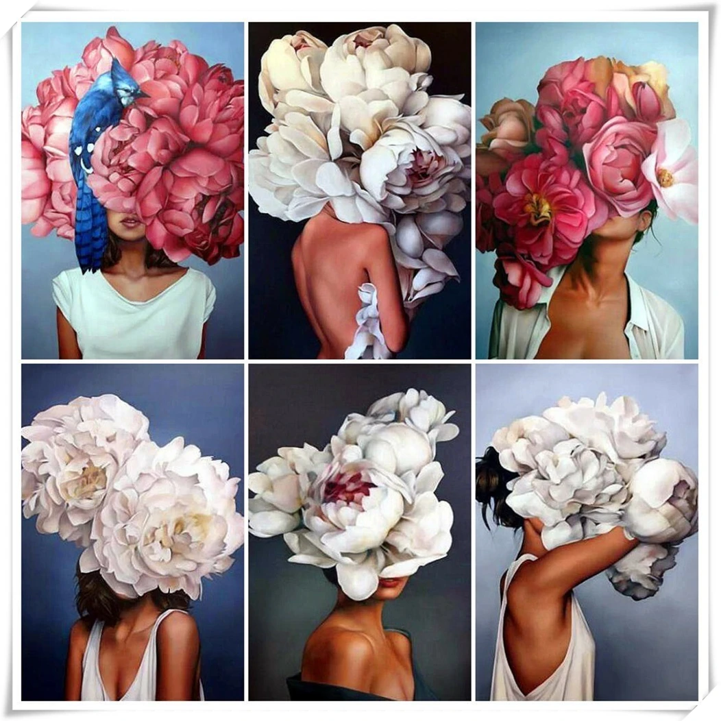 Dropshipping DIY Art 5D Diamond Painting Kit Cross Stitch Full Square / Round Drill Woman Flower Home Furnishing Wall Art Decor
Dropshipping DIY Art 5D Diamond Painting Kit Cross Stitch Full Square / Round Drill Woman Flower Home Furnishing Wall Art Decor