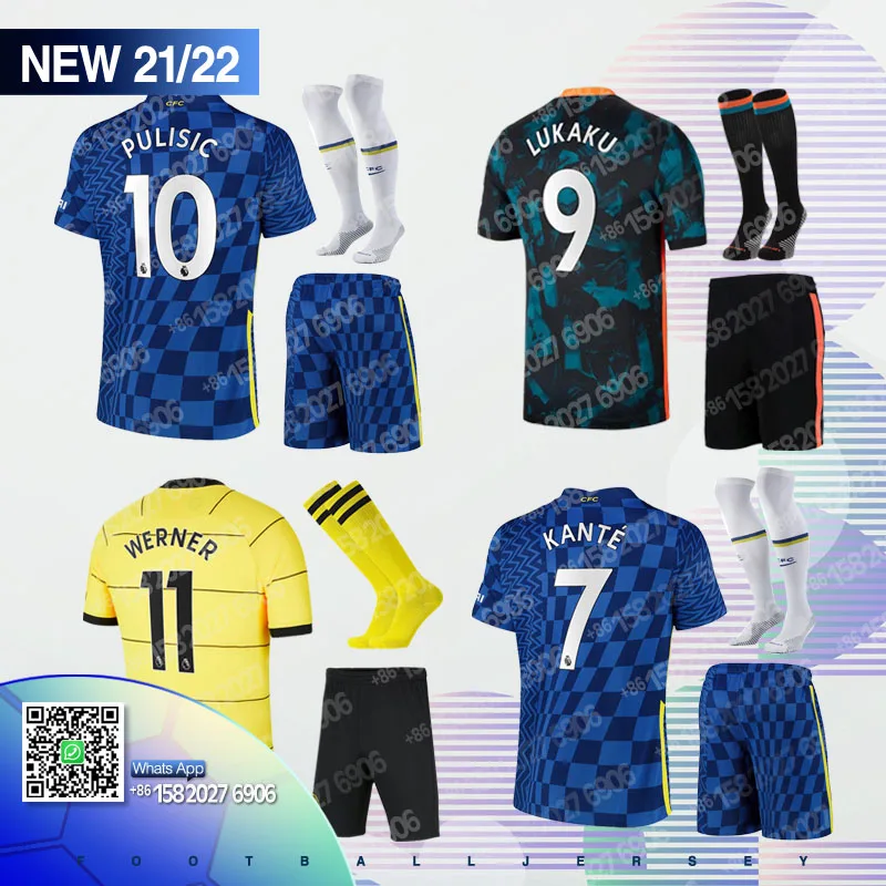HAVERTZ PULISIC высшее качество 2021 2022 комплект для взрослых детская футболка LUKAKU KANTE ZIYECH футбольная рубашка для детей 21 22
HAVERTZ PULISIC высшее качество 2021 2022 комплект для взрослых детская футболка LUKAKU KANTE ZIYECH футбольная рубашка для детей 21 22