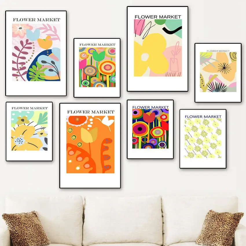 Abstract Matisse Wall Art Canvas Painting Colorful Flower Market Nordic Posters And Prints Wall Pictures For Living Room Decor
Abstract Matisse Wall Art Canvas Painting Colorful Flower Market Nordic Posters And Prints Wall Pictures For Living Room Decor