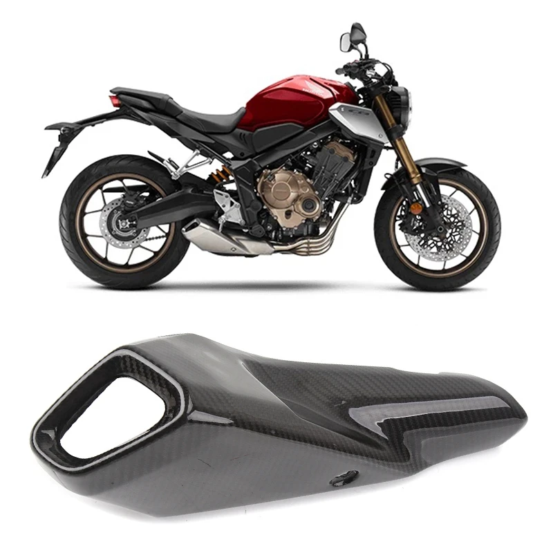 Motorcycle Carbon Fiber Heat Shield Cover Guard Anti-Scalding Shell For 2019-2021 Honda CB650R Exhaust System
Motorcycle Carbon Fiber Heat Shield Cover Guard Anti-Scalding Shell For 2019-2021 Honda CB650R Exhaust System