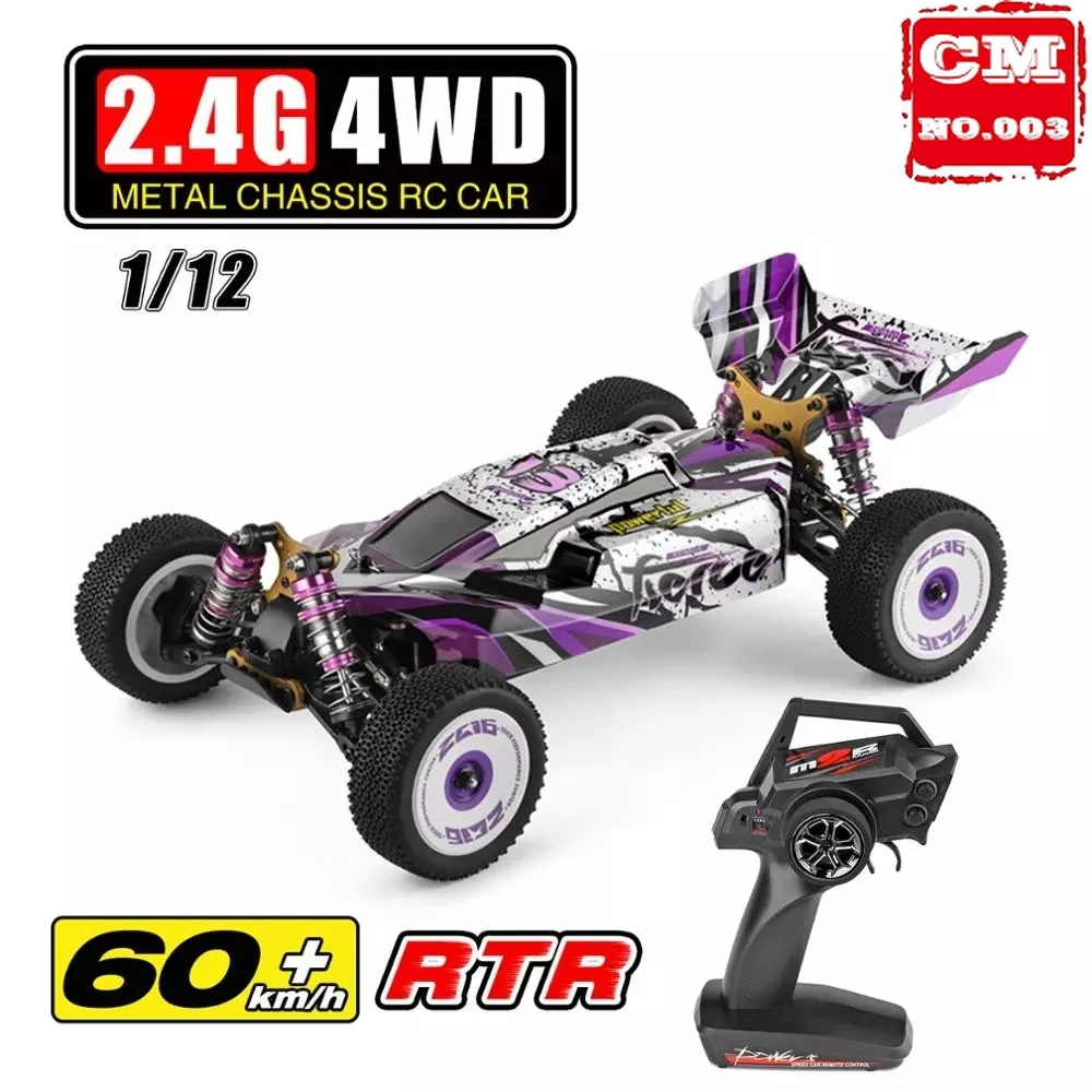 RC Car 1/12 Scale 60KM/H High Speed Electric RC Formula Car 2.4G 4 Wheel Drive Metal Chassis Shock Absober
RC Car 1/12 Scale 60KM/H High Speed Electric RC Formula Car 2.4G 4 Wheel Drive Metal Chassis Shock Absober