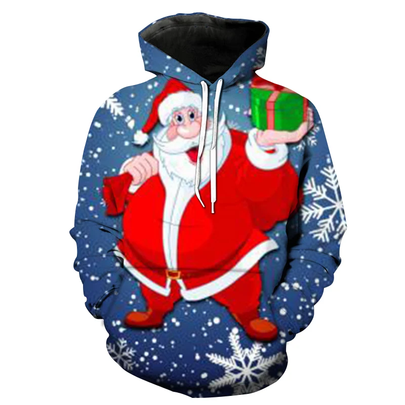 Santa Hoodie Merry Christmas Gift Snow Print Harajuku Hoodie Men/Women Kawaii Sweatshirt Female Casual Long Sleeve Pullover Male
Santa Hoodie Merry Christmas Gift Snow Print Harajuku Hoodie Men/Women Kawaii Sweatshirt Female Casual Long Sleeve Pullover Male