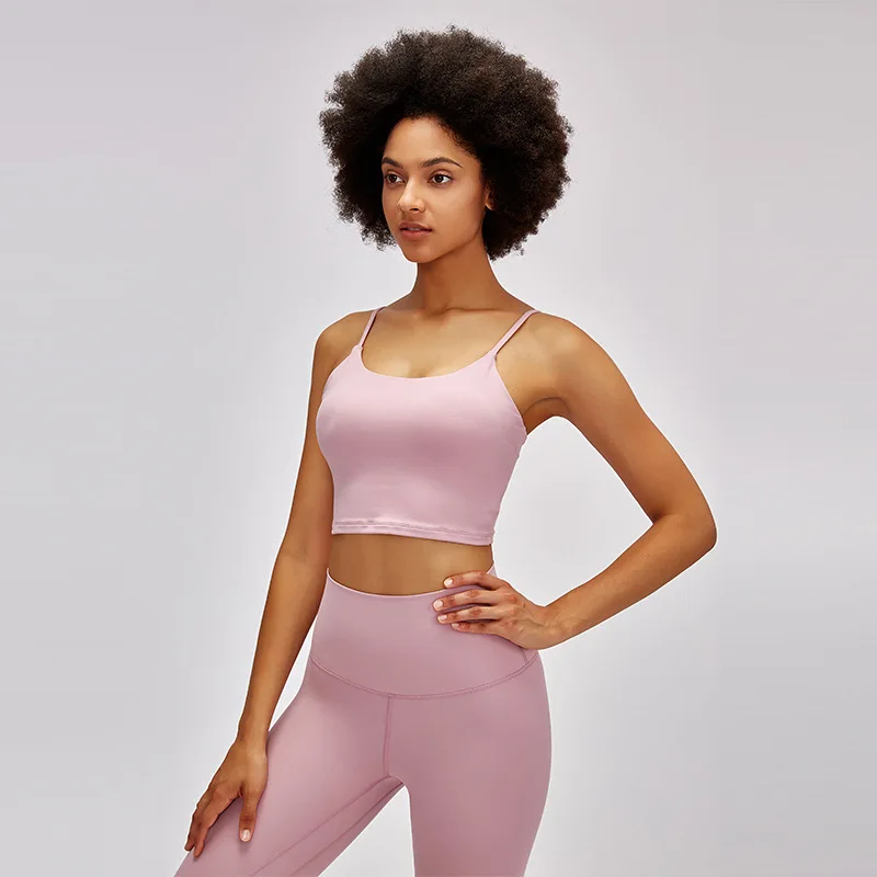 Sexy Beautiful Back Sports Bra 2021 New Yoga Top With Chest Pads Gathering T Shirt Women Camisole Comfortable Fitness Clothing
Sexy Beautiful Back Sports Bra 2021 New Yoga Top With Chest Pads Gathering T Shirt Women Camisole Comfortable Fitness Clothing