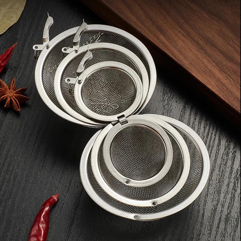 3 Pcs 304 Stainless Steel Tea Brewer Seasoning Ball Soup Hot Pot Spice Ball Strainer Mesh Infuser Tea Filter Kitchen Toolsl
3 Pcs 304 Stainless Steel Tea Brewer Seasoning Ball Soup Hot Pot Spice Ball Strainer Mesh Infuser Tea Filter Kitchen Toolsl