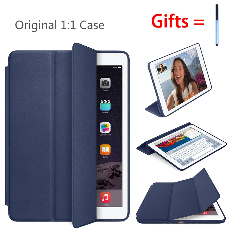 Чехол для iPad 2019 10 2 дюйма откидной кожаный чехол с магнитом 1:1 и подставкой