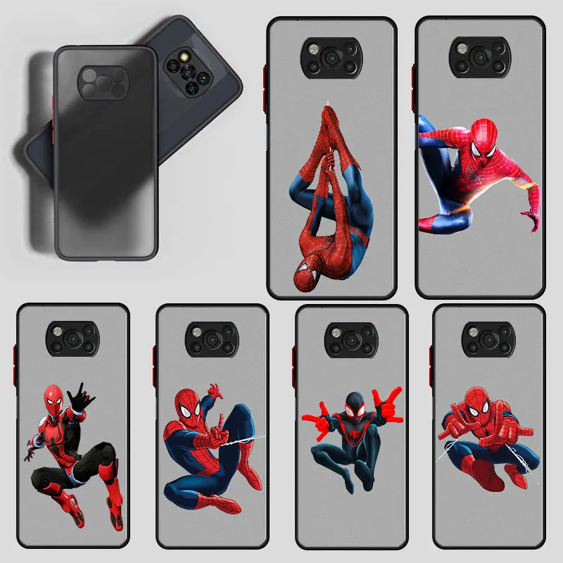 Marvel Peter Spider Man Skin Feel Matte Case For Xiaomi POCO X3 NFC F2 M2 Pro X2 F3 M3 Mi 11X 10T Note 10 Pro 11 10 Lite 9T 11i
Marvel Peter Spider Man Skin Feel Matte Case For Xiaomi POCO X3 NFC F2 M2 Pro X2 F3 M3 Mi 11X 10T Note 10 Pro 11 10 Lite 9T 11i