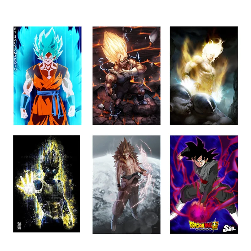 Classic Anime Dragon Ball Character HD Poster Goku Canvas Painting Mural Living Room Bedroom Home Wall Decoration
Classic Anime Dragon Ball Character HD Poster Goku Canvas Painting Mural Living Room Bedroom Home Wall Decoration