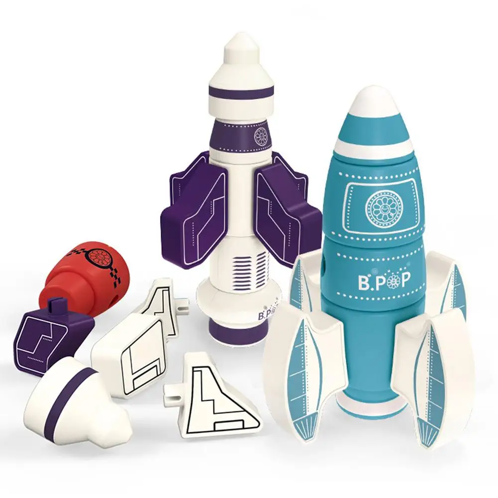 Magnetic Rocket Model Self Assembly Puzzle Building Block Kids Educational Toy 
Magnetic Rocket Model Self Assembly Puzzle Building Block Kids Educational Toy