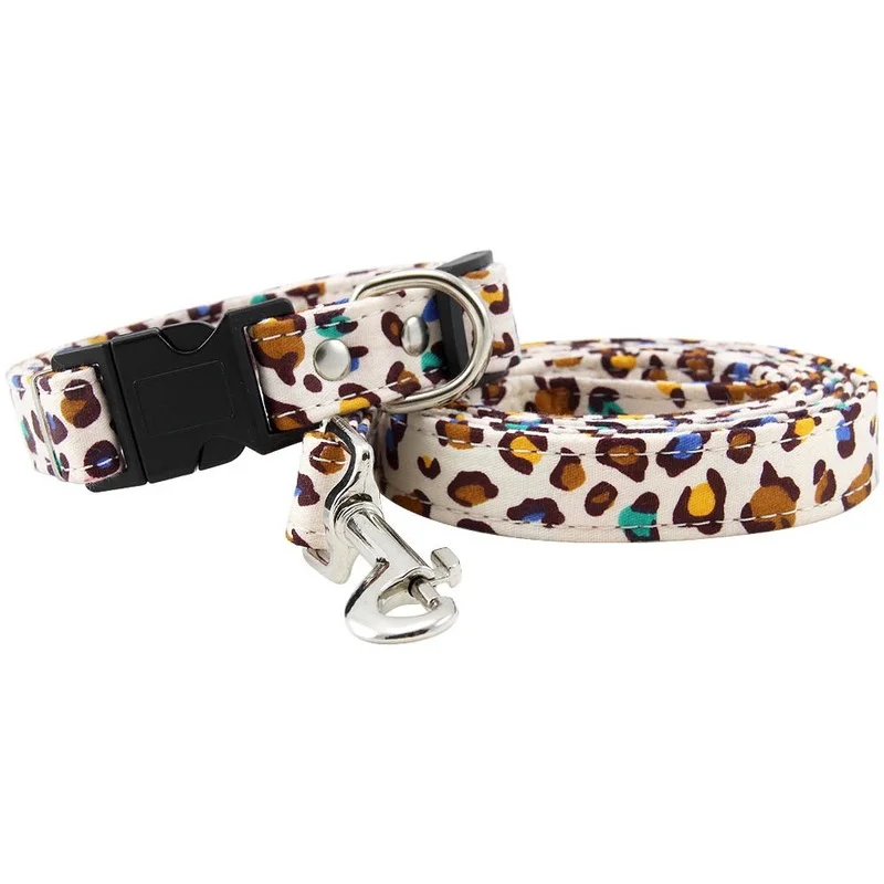 Pet Dog Supplies Leopard Print Pentagram Cloth Quality Pet Necklace Accessories Pet Dog Collar Small and Medium Sized Dogs
Pet Dog Supplies Leopard Print Pentagram Cloth Quality Pet Necklace Accessories Pet Dog Collar Small and Medium Sized Dogs